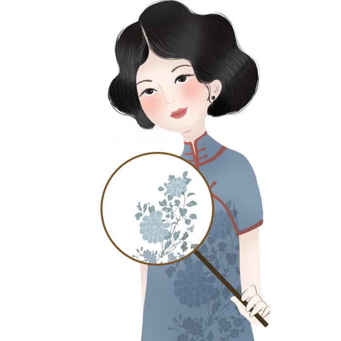 传统旗袍美女 (145)