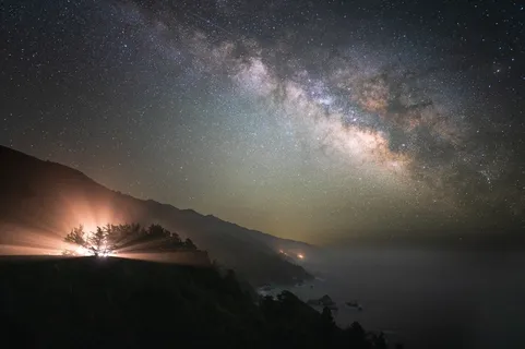 黑色星空摄影素材 黑色星空摄影素材