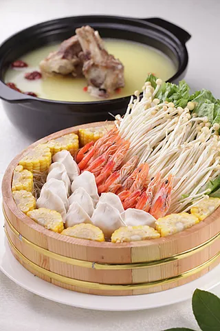 蘑菇香菇金针菇杂菇菌类美食素菜