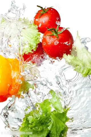 新鲜的蔬菜素材图片