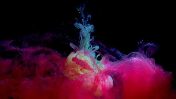 抽烟, 云, 画, 墨水, 水, 水彩, 抽象, 液体