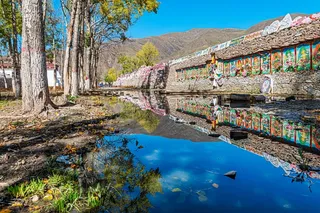 玉树新寨嘉那嘛呢石堆