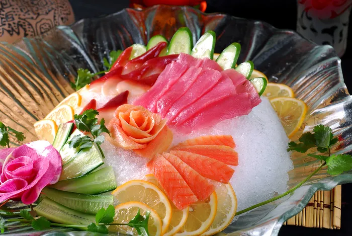  海鲜锦绣刺身拼盘
