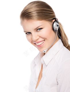 客服小姐图片