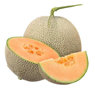 哈密瓜 (12)水果超市商品白底图免抠实物摄影png格式图片透明底