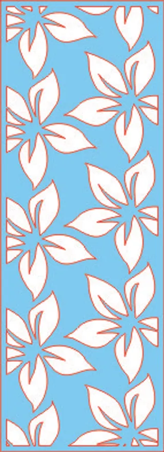 雕刻 田园 镂空 现代 边框