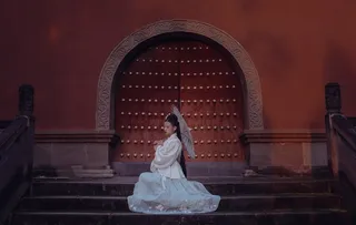 古装真人美女图片