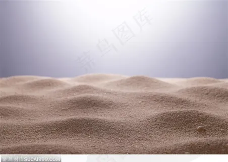 沙子背景-金黄的沙子