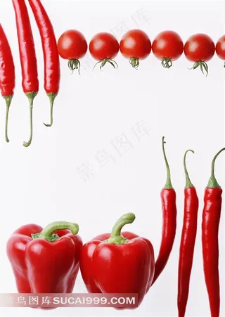 辣椒青椒高清图片