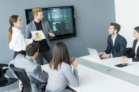 商务会议交流高清图片