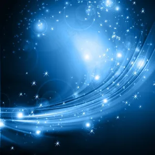蓝色星光曲线背景高清图片 蓝色星光曲线背景高清图片