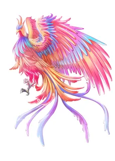 手绘山海经上古神兽夫诸凤凰麒麟青龙白虎朱雀玄武插画PSD素材 手绘山海经上古神兽夫诸凤凰麒麟青龙白虎朱雀玄武插画PSD素材