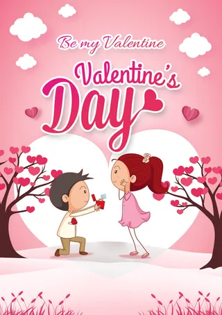 2.14情人节爱情平psd模式