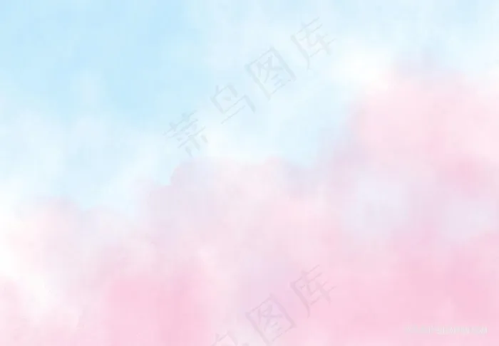 高清粉色水彩背景