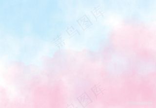 高清粉色水彩背景