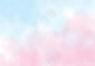 高清粉色水彩背景