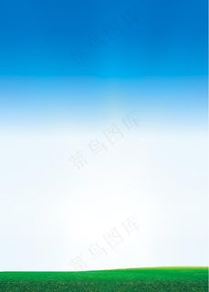 蓝天白云素材 蓝天草坪