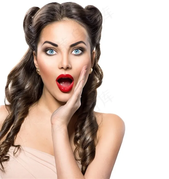 俏皮女生发型图片美容图片