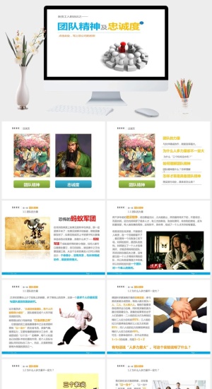 团队精神及忠诚度培训PPT课件预览图