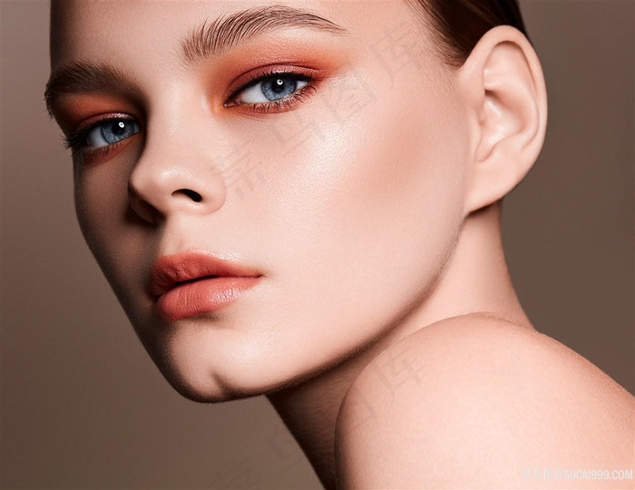 化妆品模特美容