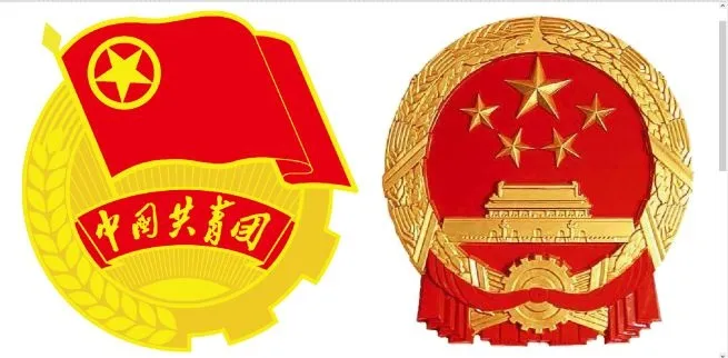 团徽徽章图片cdr矢量模版下载