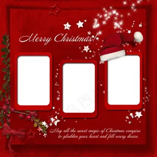 圣诞节相框图片