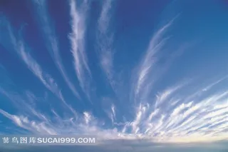 唯美天空云层摄影素材