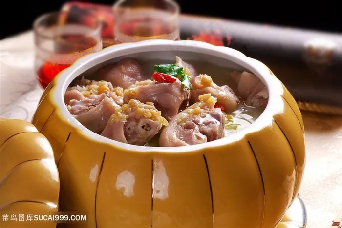 汤豆汤佛手的美食图片