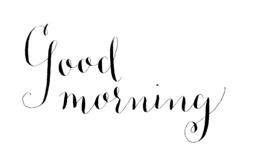 早上好 PNG免抠(600x389)