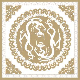 中国风传统吉祥寓意图案古代喜庆祥瑞纹样纹饰PNG免抠