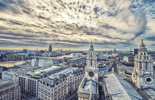 欧洲城市建筑素材图