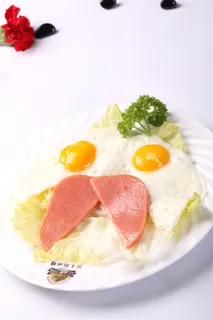 火腿煎蛋