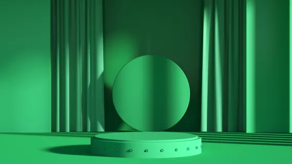 绿色 背景 自然 花园 绿色的 叶 森林 3D建模