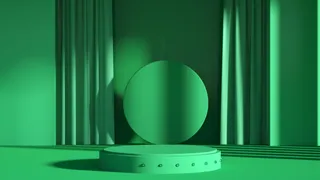 绿色 背景 自然 花园 绿色的 叶 森林 3D建模