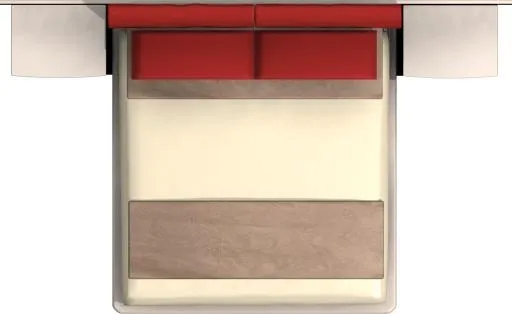 床 PNG免抠(2500x1535)