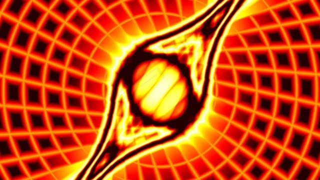 波, 网格, 提示, 结, 光线, 波纹, 火, 红色的