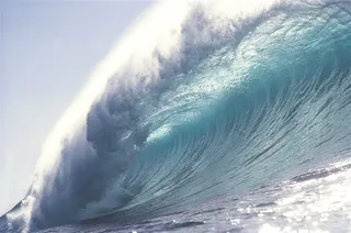 惊涛骇浪的海浪