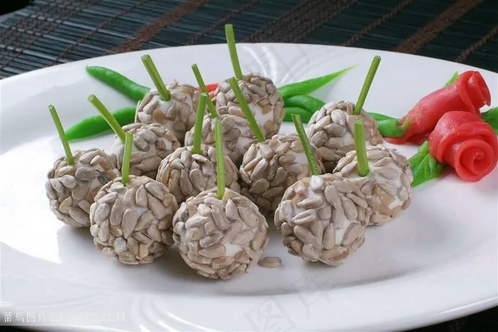 吃香芋瓜仁果