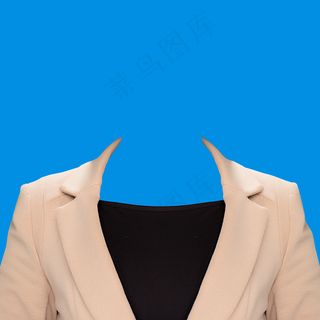 西装模板  女生西装 寸照模板 西装 证件照 西服 免抠