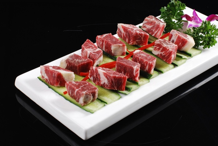 火锅配菜肉片肉类荤类
