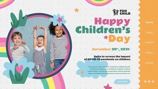 儿童节广告海报