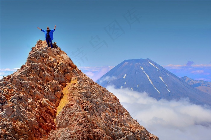 高山顶上的人类