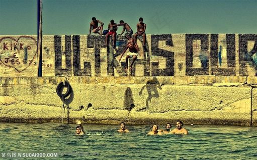 涂鸦青年壁纸摄影