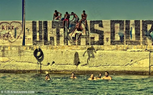 涂鸦青年壁纸摄影