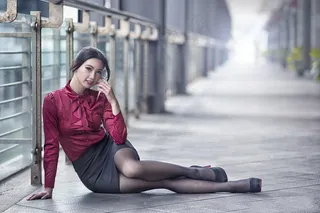 MM131职业装黑*图片