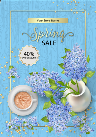 欢迎春天花开素材