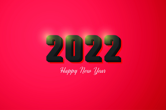 2022创意艺术字体新年虎年圣诞节数字立体质感文字AI矢量设计素材eps,ai矢量模版下载