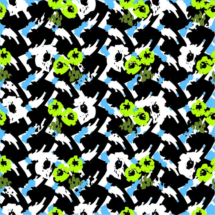 花卉唯美手绘花朵面料纹理手机壳布料面料印花服装矢量图案素材