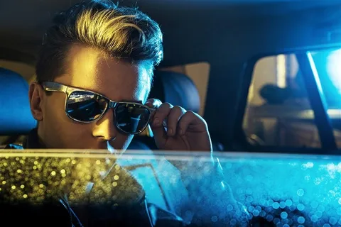 戴墨镜的帅哥男人男士图片