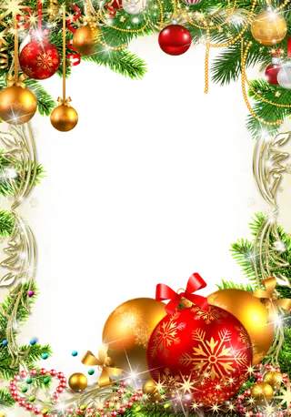 圣诞节冷杉铃铛花束饰品礼物盒